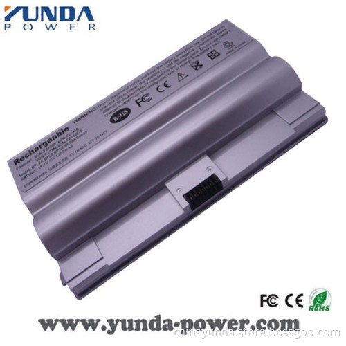 6 Cells 11.1V 5200mah Replacement Laptop Battery for SONY VGP-BPL8 VGP-BPS8